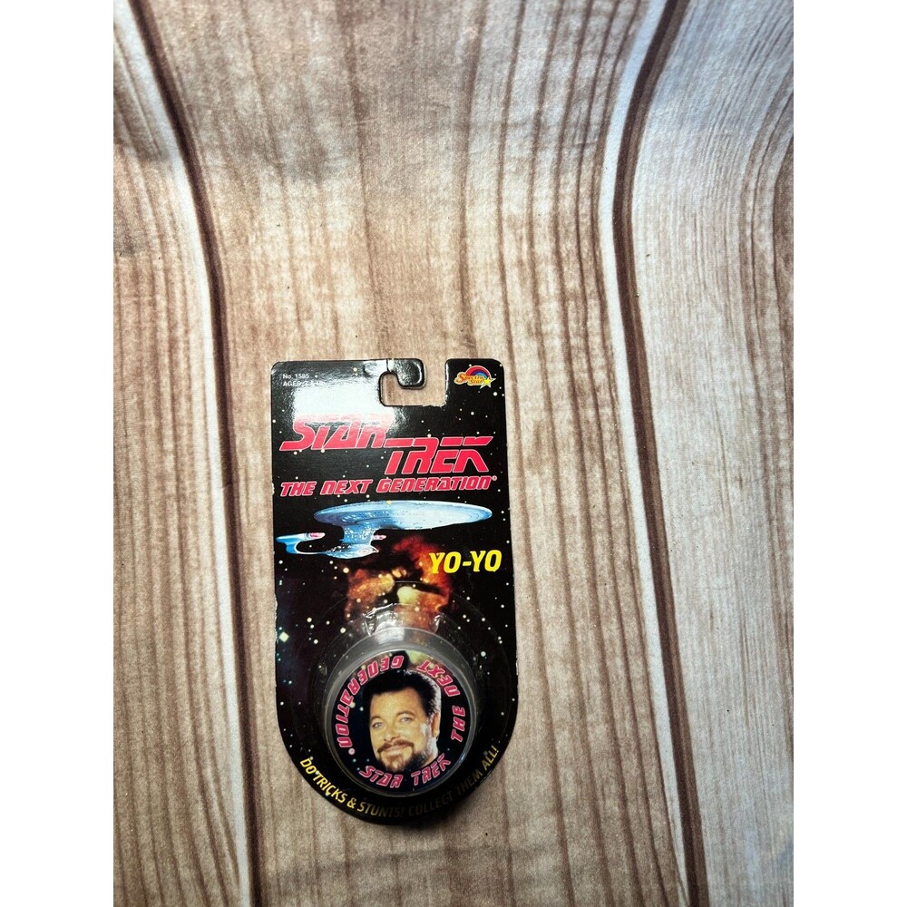Star Trek The Next Generation Commander Riker Yo-yo 1993 Sealed